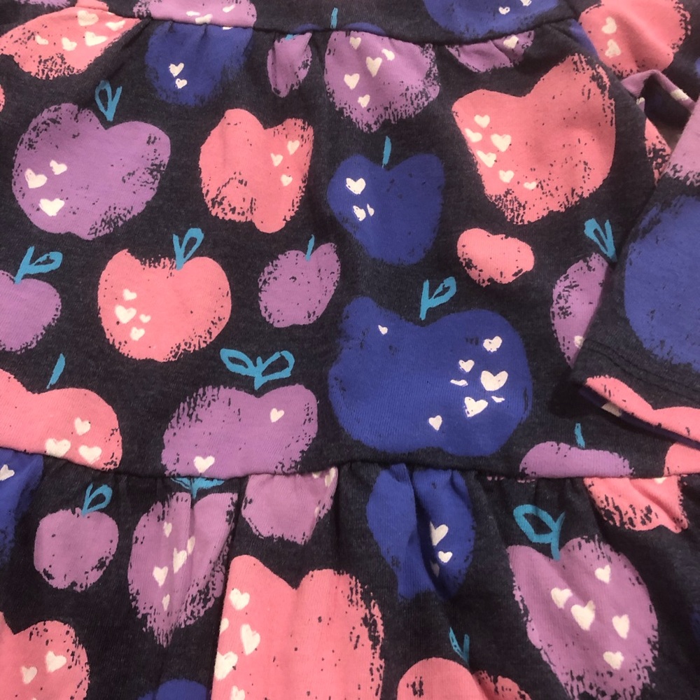 NEW Hatley Apple Dress 12-18 Months - Picture 3 of 9
